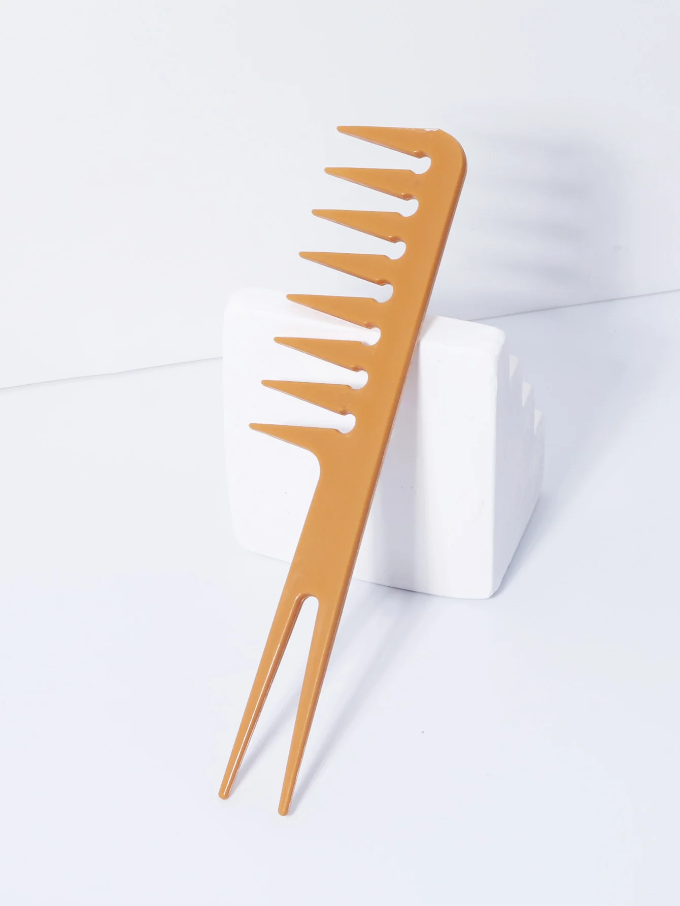 Doppelseitiger Kamm mit breiten Zähnen, Afrikanischer Kamm, Geeignet für Männer und Frauen als Haaraccessoire – Detail 4
