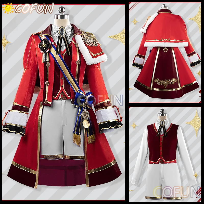 COFUN [Customized] Kitasan Black Cosplay Game Umamusume: Pretty Derby Costume Combat Uniform Halloween Party Role Play Clothing