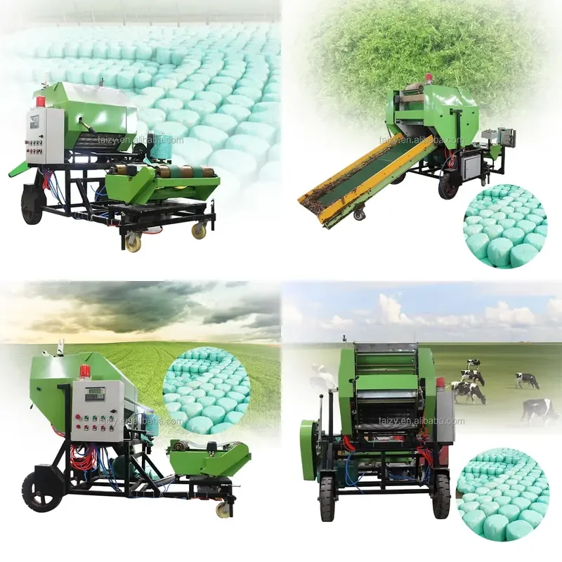 2026 CE Hay Baler and Wrapper Machine Round Baler Wrapping Machine
