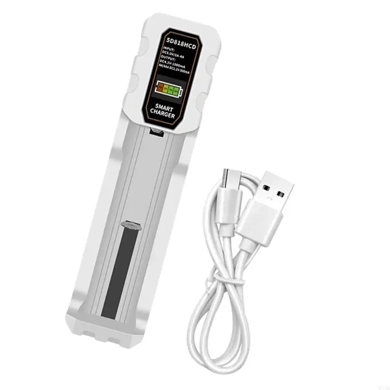 Adjustable Single Bay Charging Reverse Polarity Protections For 26650 26700 26800 