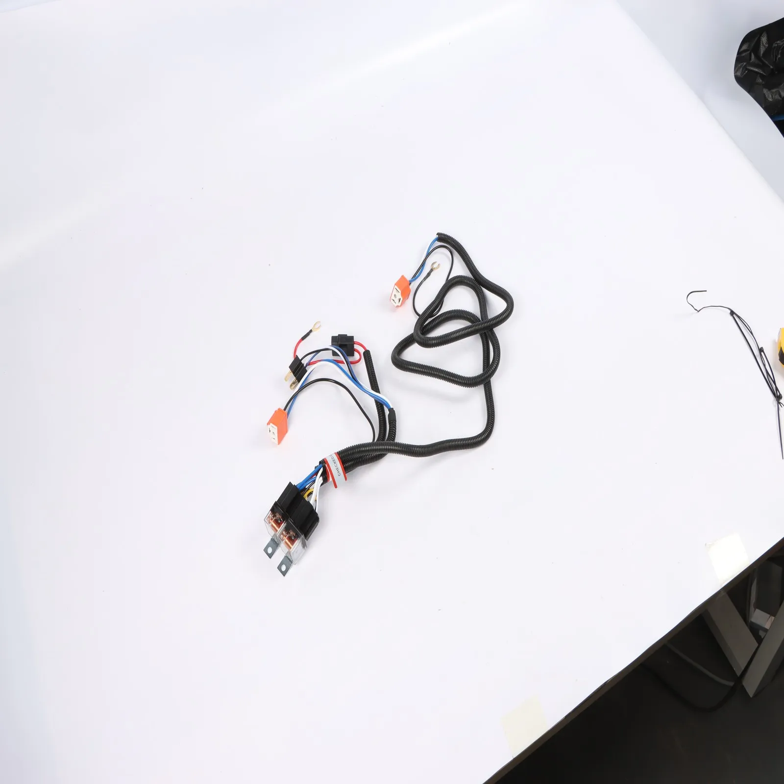 

1PC H4 Negative-Switched LED Headlight Wiring Harness Relay Plug Kit FOR Nissan LED Head Lamp Upgrade