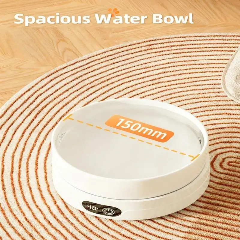 

2025 Новая миска для домашних животных с электрическим подогревом поилка с 4 температурными режимами для собак, кошек и мелких