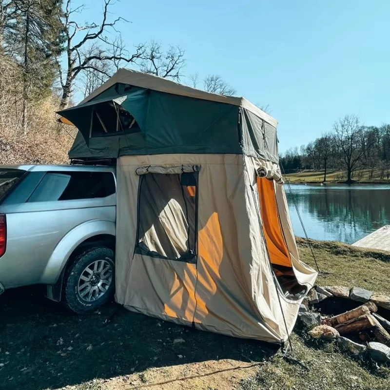 Overland roof car tent sunroof and accessories