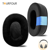 TOURFOUR Replacement Earpads for Bluedio A2 Headphones Ear Cushion Cover Sleeve Earmuffs Headset Headband