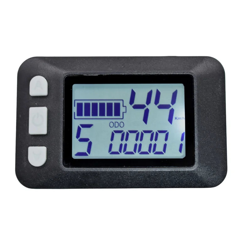 P9 LCD Display Dashboard Meter LCD Screen 24V 36V 48V 60V Electric Bike Meter for Electric Scooter LCD