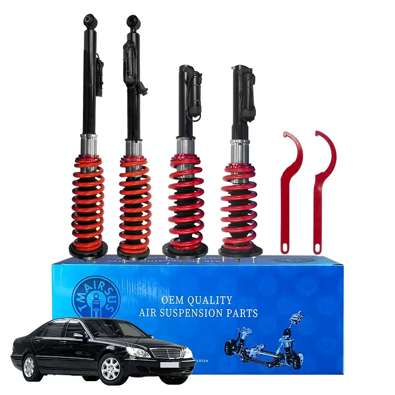 

Factory Suspension to Coilover Suspension Conversion Kit Shock Absorbers for Mercedes S Class W220 S430 S500 S400 2203202438