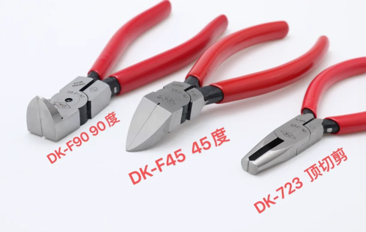 

45 degrees and 90 degrees 6-inch plastic model water outlet pliers Diagonal pliers Flat top cutting pliers NO.A3048