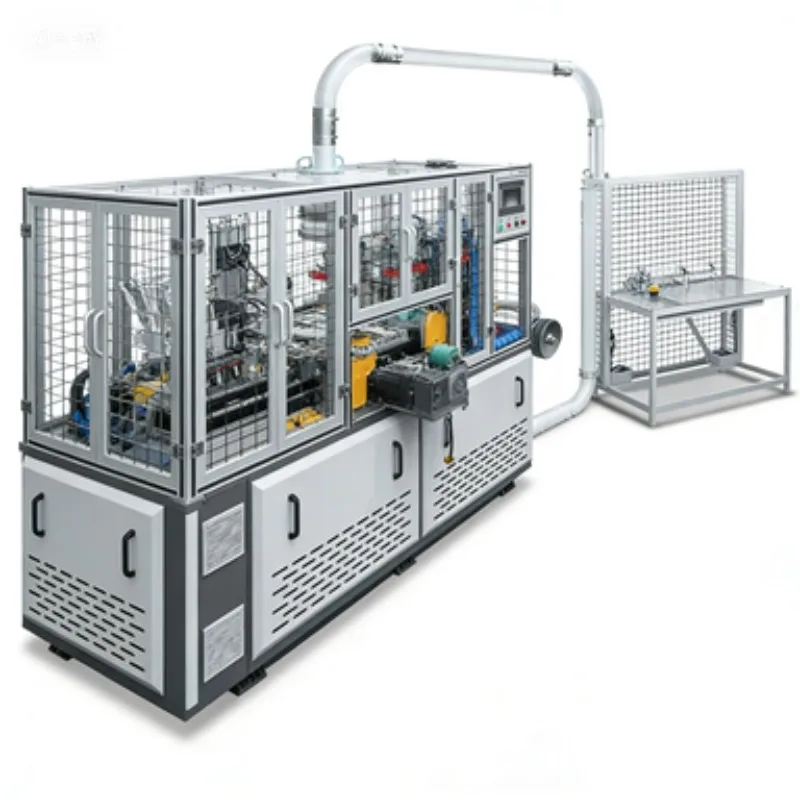 Automatic Double Wall Paper Cup Making Machine / Cup Sleeve Machine with Good Quality for Coffee Cup