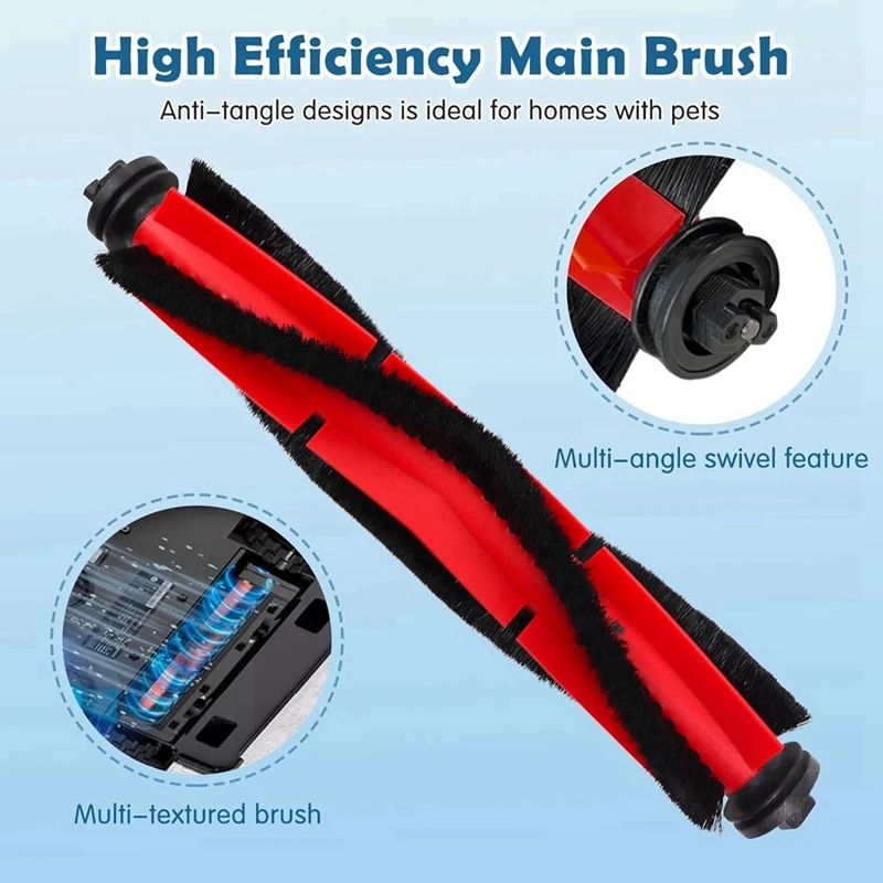 TAIGH-для Roborock Q5/Q5+ Plus робот-пылесос основная боковая щетка Hepa фильтр запасные части аксессуары