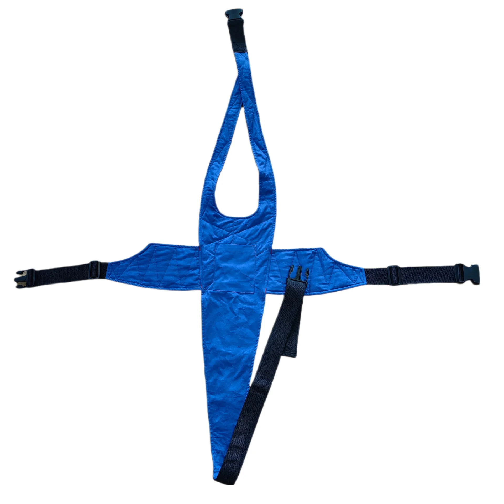 Wheelchair Vest Fixing Strap Anti-Fall Seat Restraint Belt Cotton Constraint Band Prevent Forward Tilting for Disability Patient