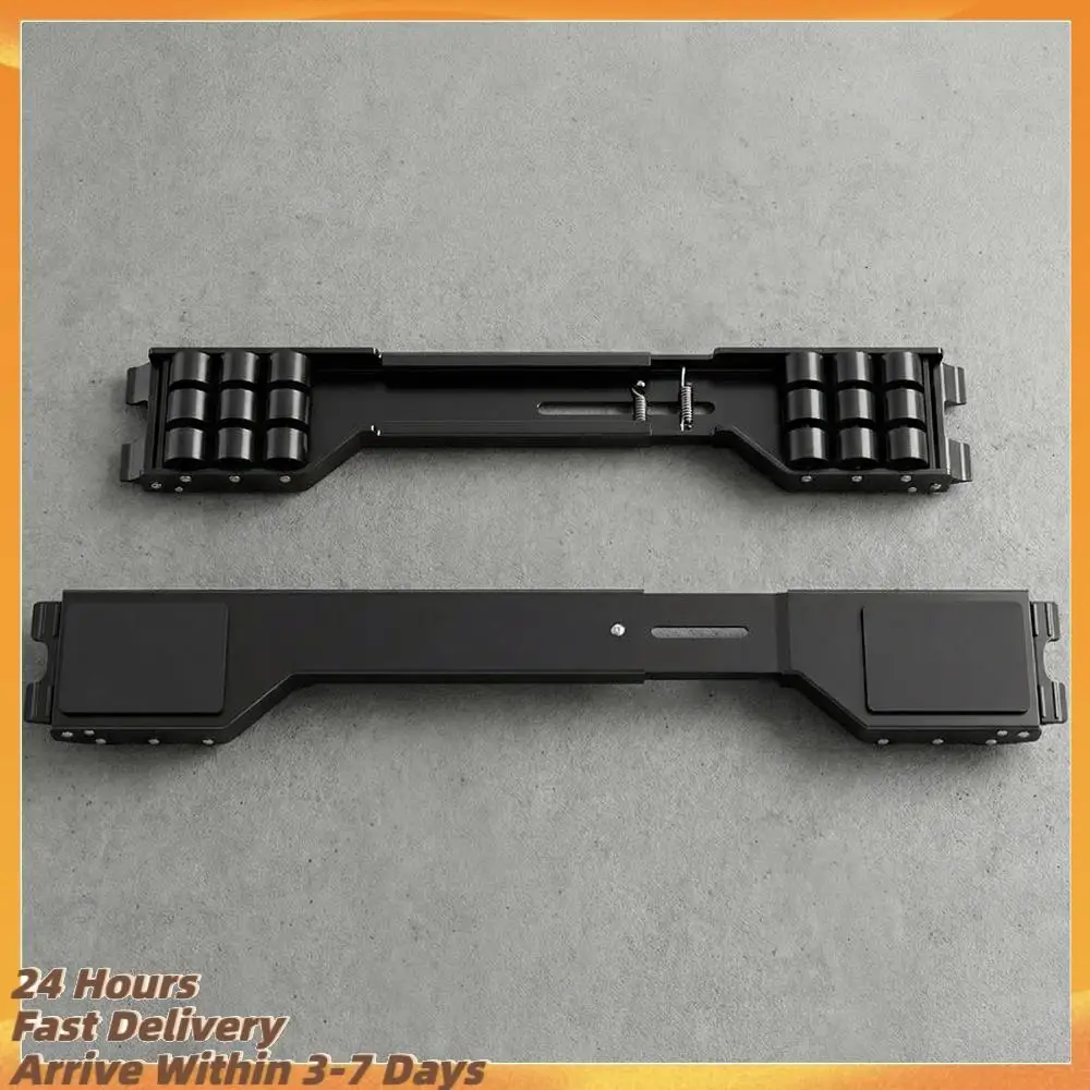 2 Pack Mobile Extendable Sliders with Wheels 21-28in Adjustable 700Lbs Load Capacity for Moving Dryers Refrigerators Dishwashers