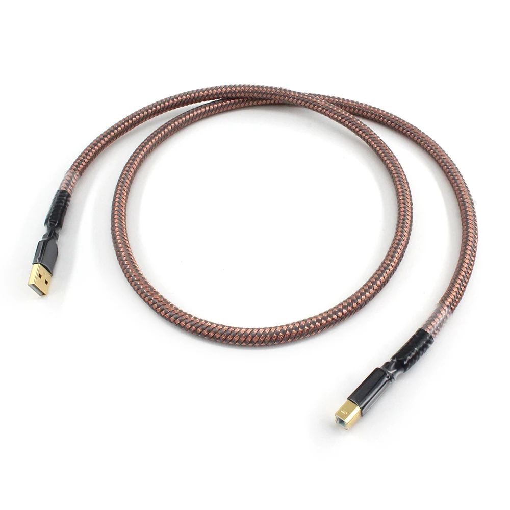 Accuphase 6N OCC посеребренный USB-кабель ЦАП декодирование аудиокабель 2.0