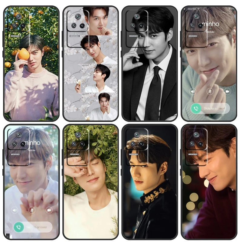 Lee Min Ho Star Case For POCO M5S X3 X4 M4 Pro F3 F4 GT Cover For Xiaomi 12T 11T Pro 12S Ultra 11 12 Lite