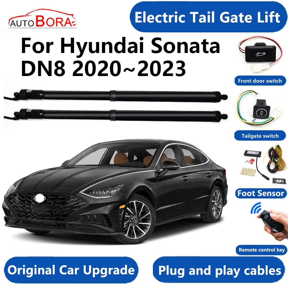 

AutoBora Car Electric Tail Gate Lift System Power Liftgate Kit Auto Automatic Tailgate Opener For Hyundai Sonata DN8 2020~2023