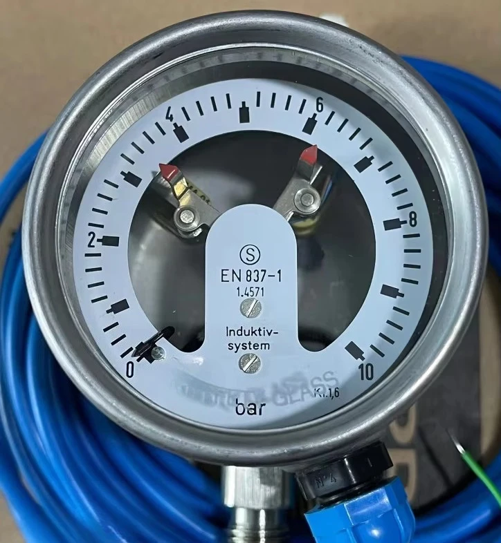 For TURCK SI2-K08-Y1 Electric Contact Pressure Gauge, KEMA 01 ATEX 1264 X 1 EN 837