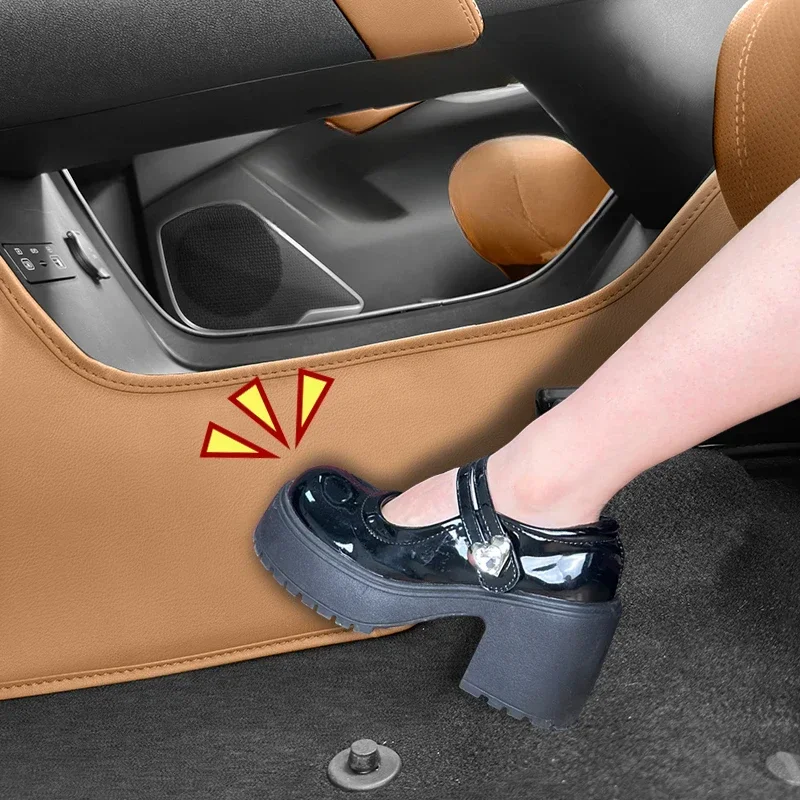 For BYD Song L DMI Automotive Rear Discharge Trend Anti-kick Pad Dustproof Waterproof Protective Pad Interior Car Accessories