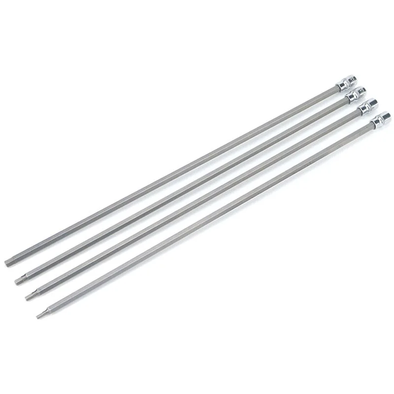 Imagem -03 - Polegada Unidade Hex Soquete Bit Conjunto mm mm mm mm mm mm Chave de Fenda Bits Ferramentas Manuais h3 h4 h5 h6 h7 h8 100 mm Comprimento 1pc
