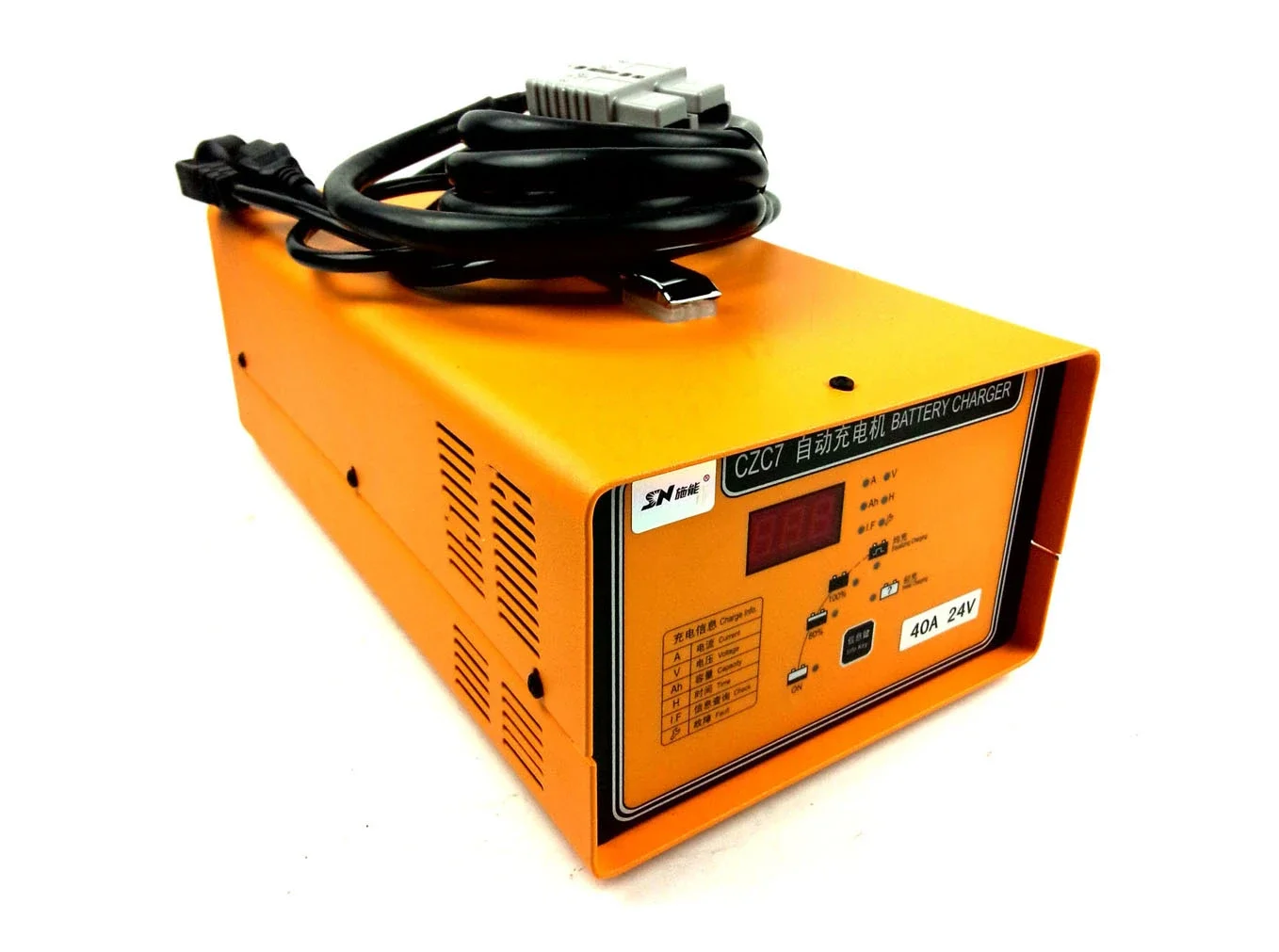 

CZC7 Forklift Intelligent Charger 24V40A Fully Electric Stacker Truck Automatic Charger