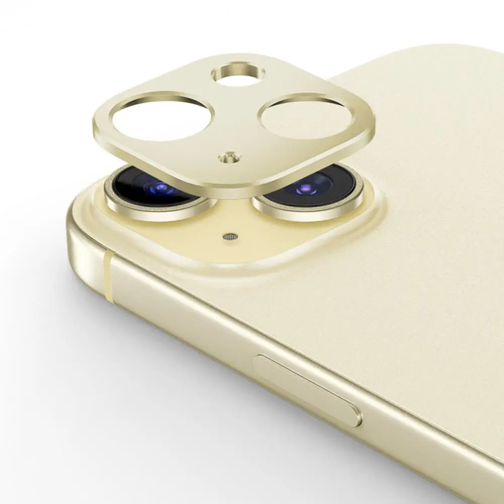 Película protetora de lente de alta qualidade para iphone, antiqueda, liga de metal, estojo para iphone 15pro, 15pro max