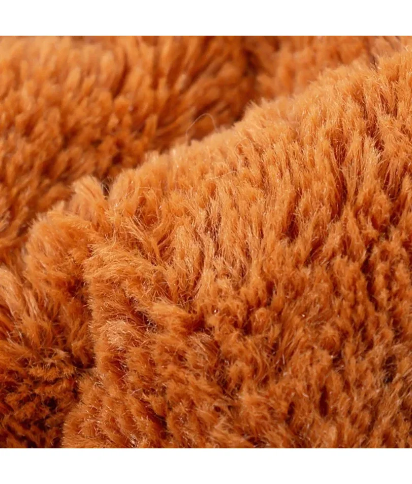 فروي الدافئة القط الناقل المحمولة حقيبة سفر للحيوانات الأليفة الفاخرة في الهواء الطلق حقيبة يد مقعد السيارة الشتاء عش مريح لنقل جرو هريرة #4