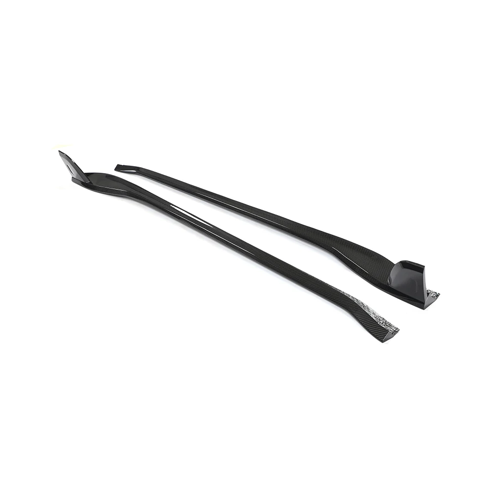 Dry Carbon Side Skirts Side Extensions for Porsche 911 992 Turbo S 2-Door 2019-2020
