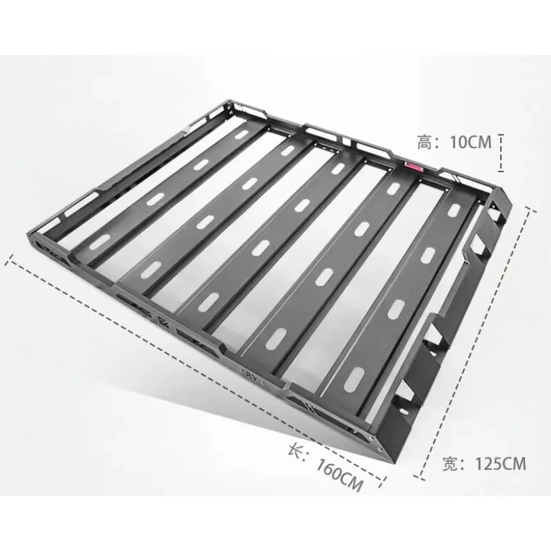 

SXLL Jep Wrangle 4x4 Removable Roof Rack Basket with Ladder Roof Rack