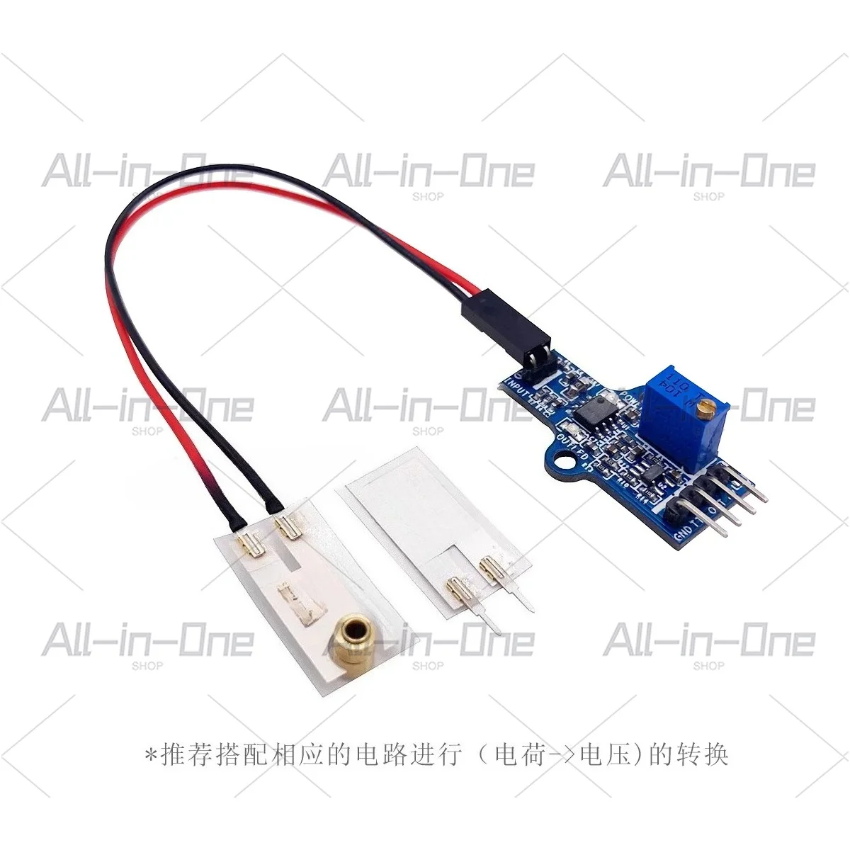 Piezoelectric Thin Film Pressure Sensor Vibration LDT0-028K Original Equipment