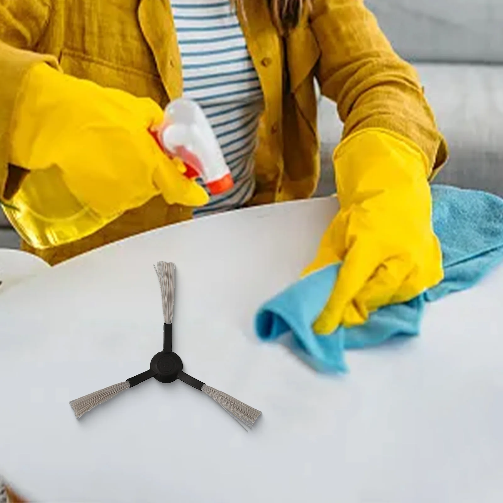 6 قطعة فرشاة جانبية للزاوية لتيفال لسلسلة X-PLORER 130 AI روبوت لوازم منزلية ملحقات أجزاء التنظيف المكنسة #4