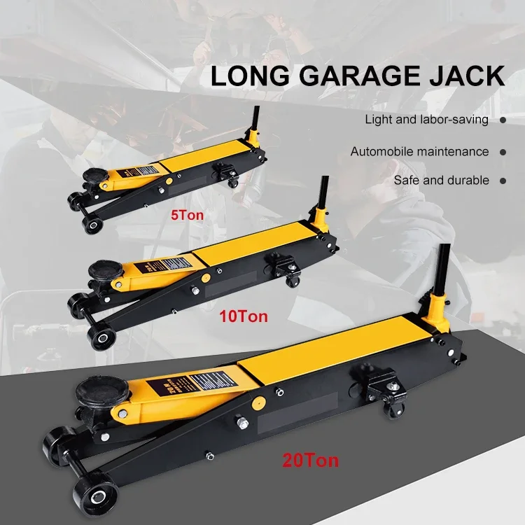 5TON 10TON 20TON Hydraulic Floor Jack Garage jack long heavy 