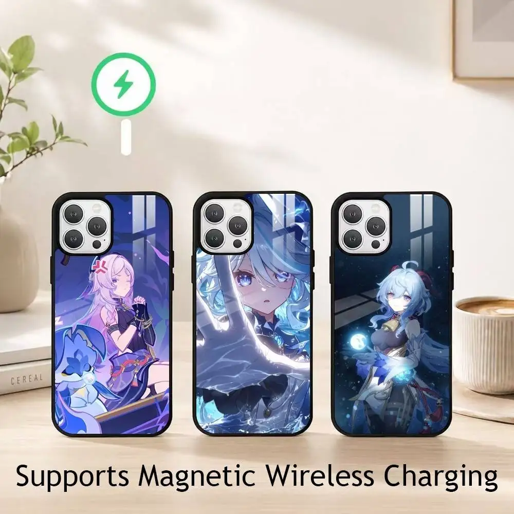 G-Genshin I-Impact Game gift Phone Case For iPhone18,17,16,15,14,13,12,11 Plus,Pro Compatible with magnetic wireless charging