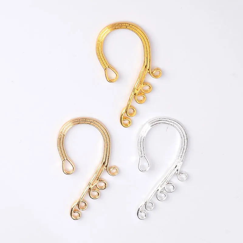 Antique alloy accessories, earrings, ear hooks, hanging rings, DIY jewelry accessories, antique earrings accessories, headgear a