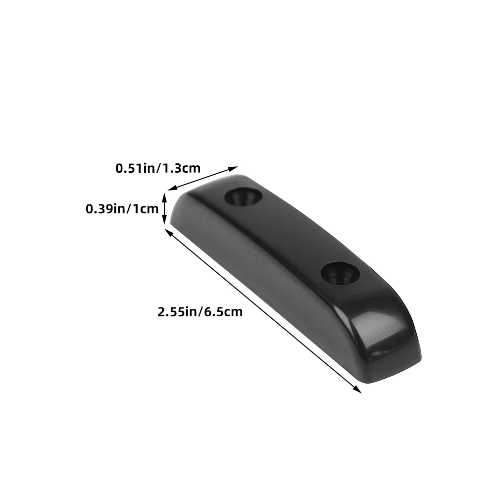 

1 set Black Rest for Bass Guitar Reusable Finger Finger Rest For Guitar Stand with Screws Lightweight Bass Supplies