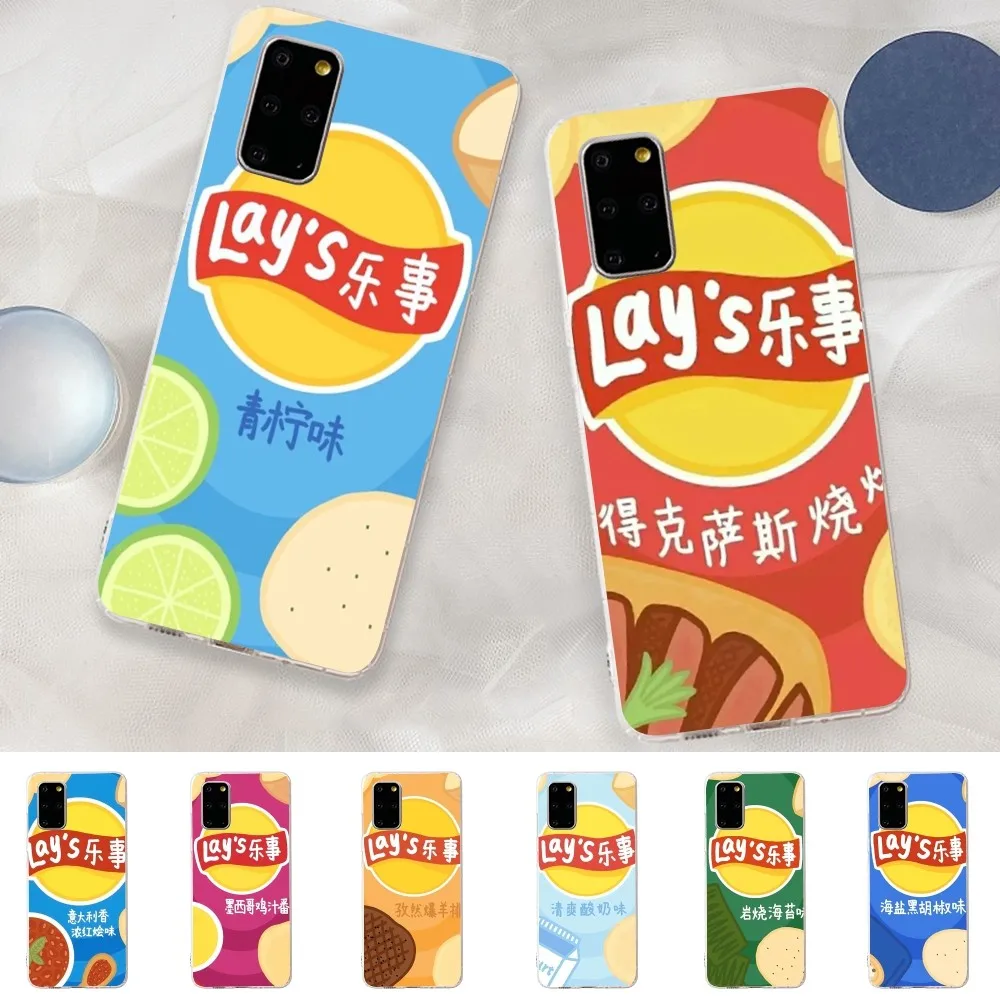 Snacks Chocolate Biscuit Phone Case for Samsung S21 A10 for Redmi Note 7 9 for Huawei P30Pro Honor 8X 10i Cover