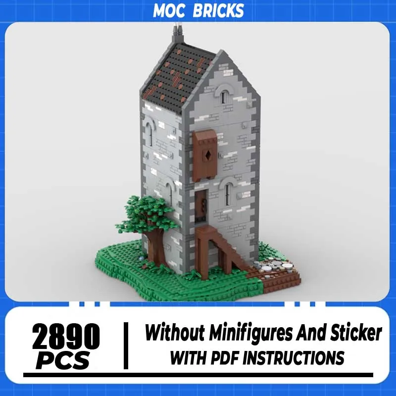 

Конструктор Movie Model Moc: Модульные здания-башни (серия) Набор для сборки 2-х моделей знаменитых зданий: технологичный конструктор DIY