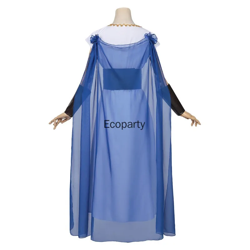 New Women Ancient Greek Moon Hunting Goddess Artemis Costume Medieval Princess Cosplay Dress Halloween Carnival Party Clothes view 5