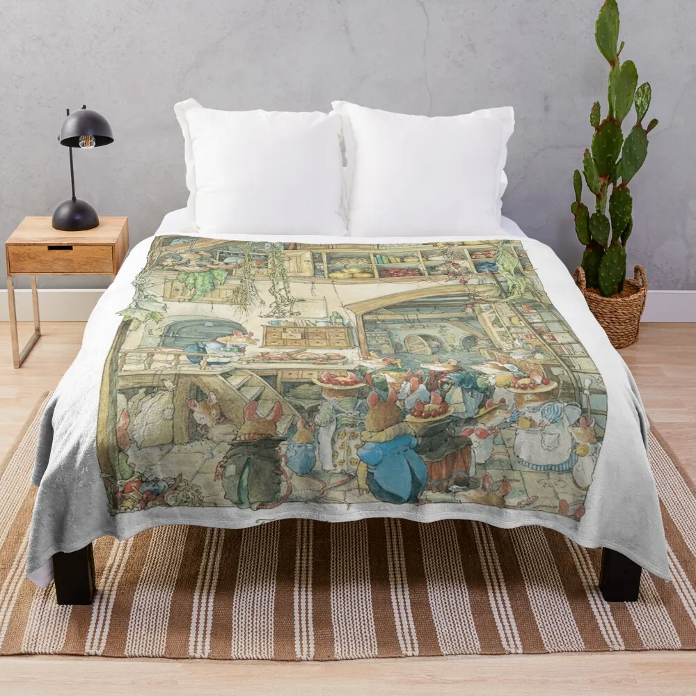 

The fruits of the hedge Throw Blanket Elegant Warm Throw Blanket for Hotel Home