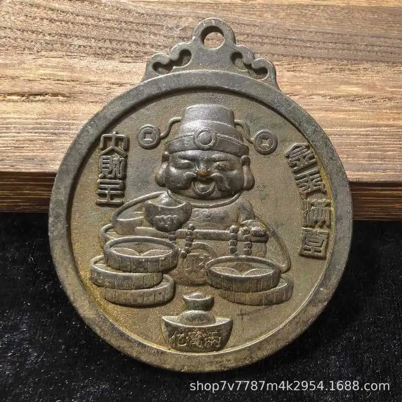 Brass Craftwork Wealthy Dragon Pendant Home Living Room Decorative Ornament