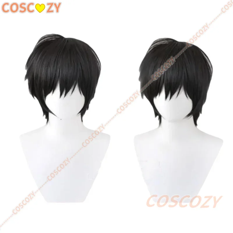 Cosplay Anime Sakamoto Days Yoichi Nagumo Cosplay Wig Black Short Hair Assassin Taro Sakamoto Halloween Con Women Men Wigs