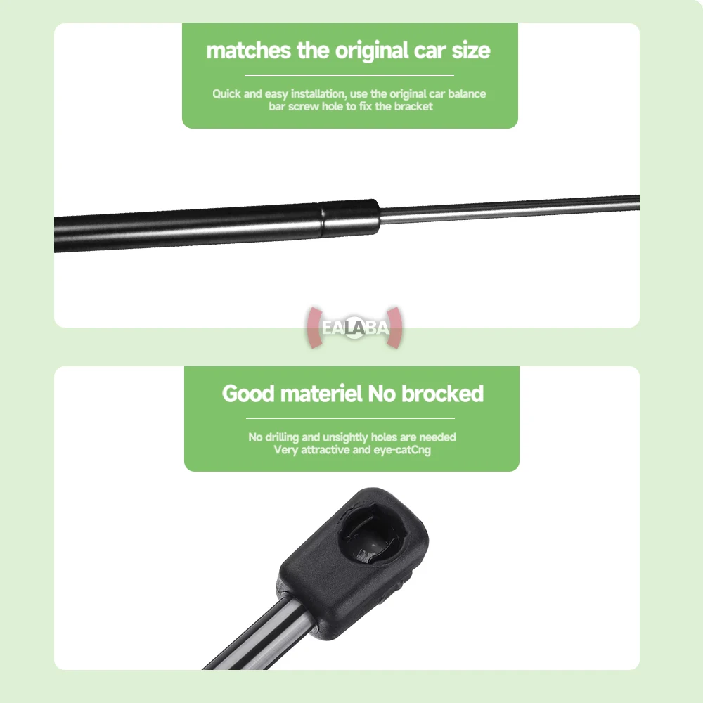 2pcs For Suzuki Alto VII GF 2009-2014 Rear Trunk Tailgate Strut Boot Lift Support Bars Gas Spring Dampers Rod 81860M68K00