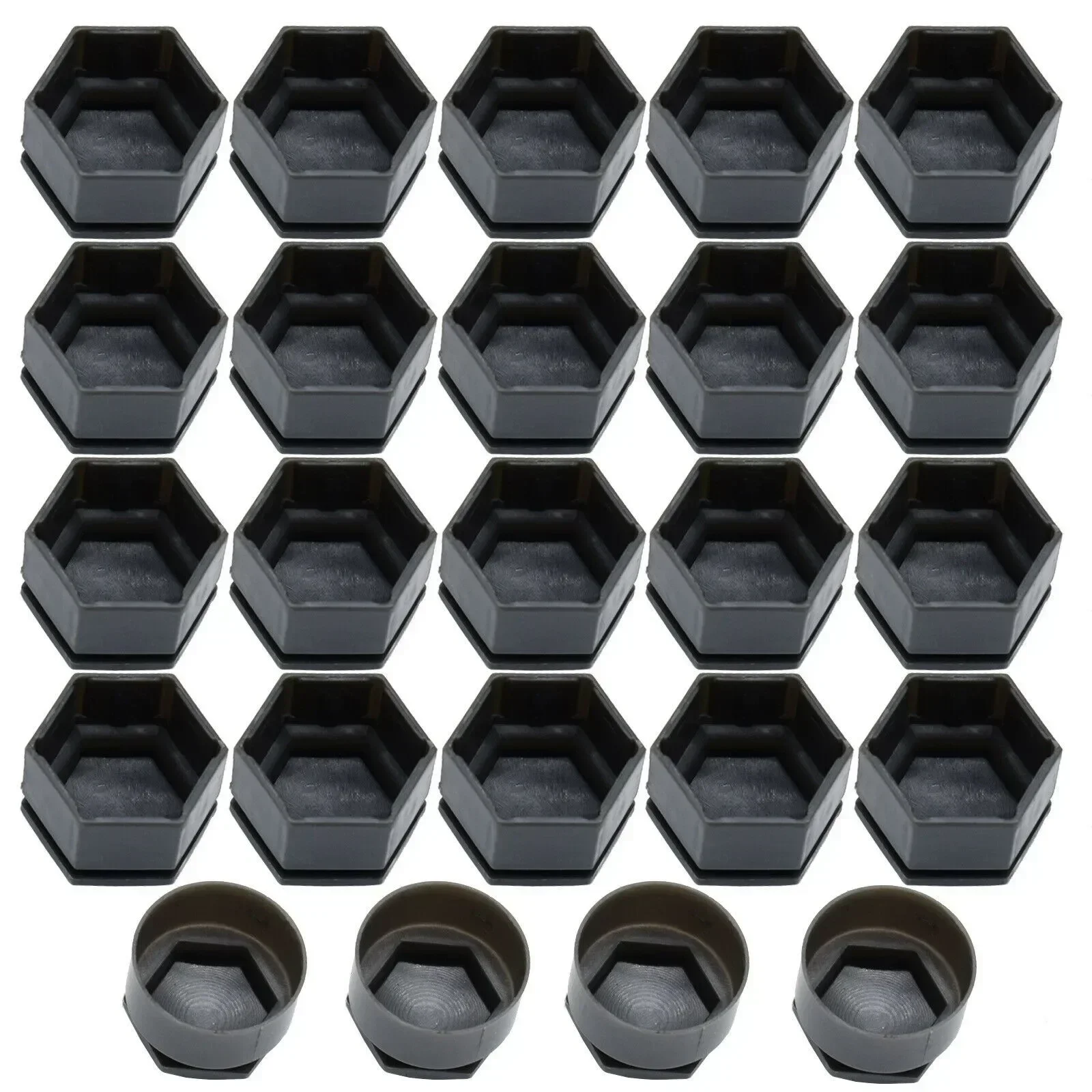 24 PCS 22mm Car Wheel Nut Cap Tyre Hub Protection Covers Fit For Vauxhall Insignia For Opel Insignia 2010-2017 Car Accessories