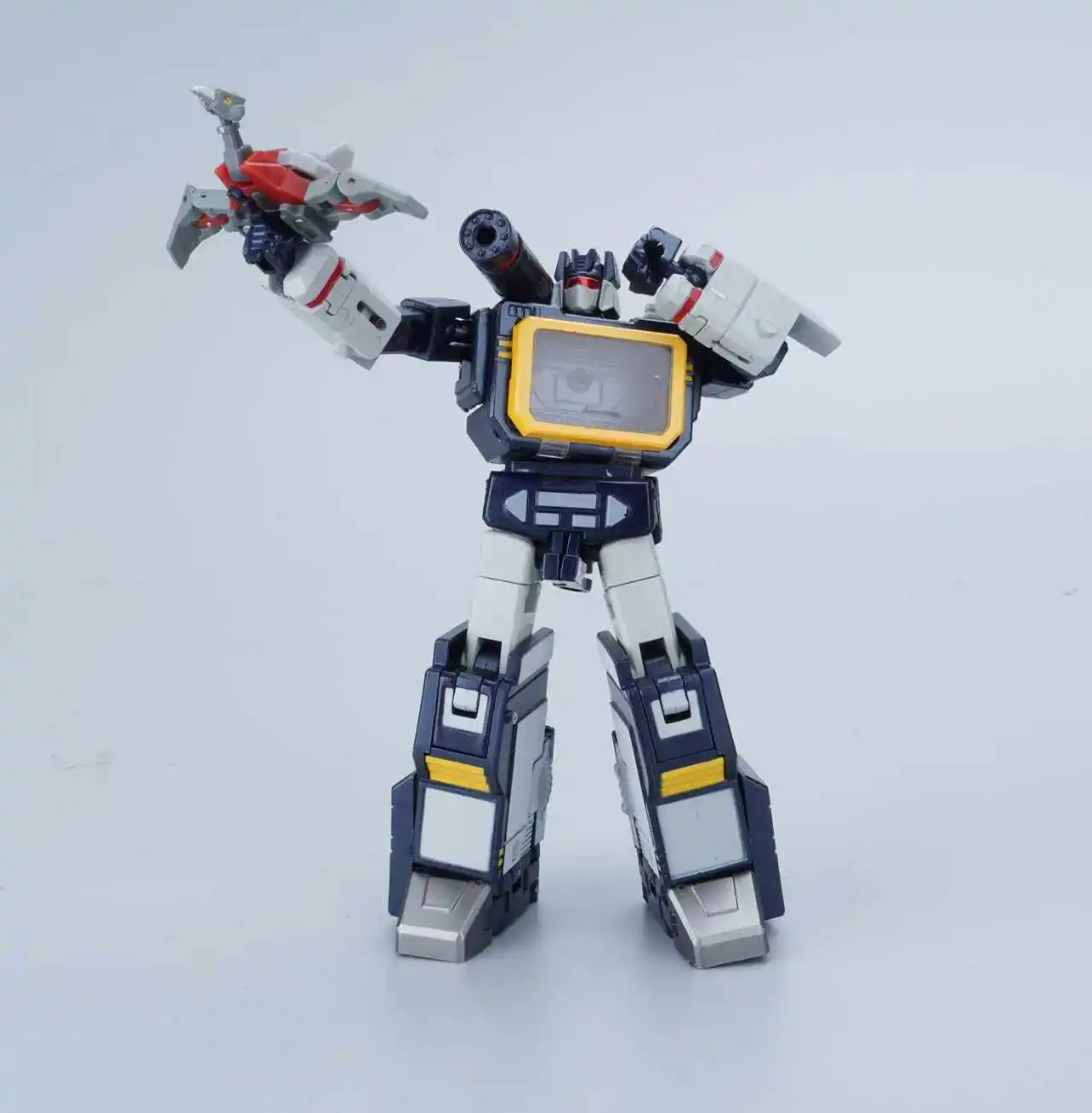 BMB Transformation SD01 SD-01 11cm KO Newage H21 Soundwave With Tape G1 Actionfigur mit Box