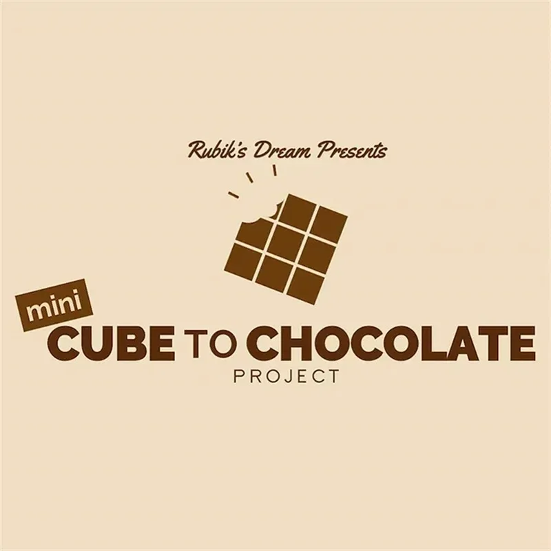 

Magician Mini Cube to Chocolate Project Magic Tricks Appearing Cube to Candy Close up Illusions Stage Magic Props Street