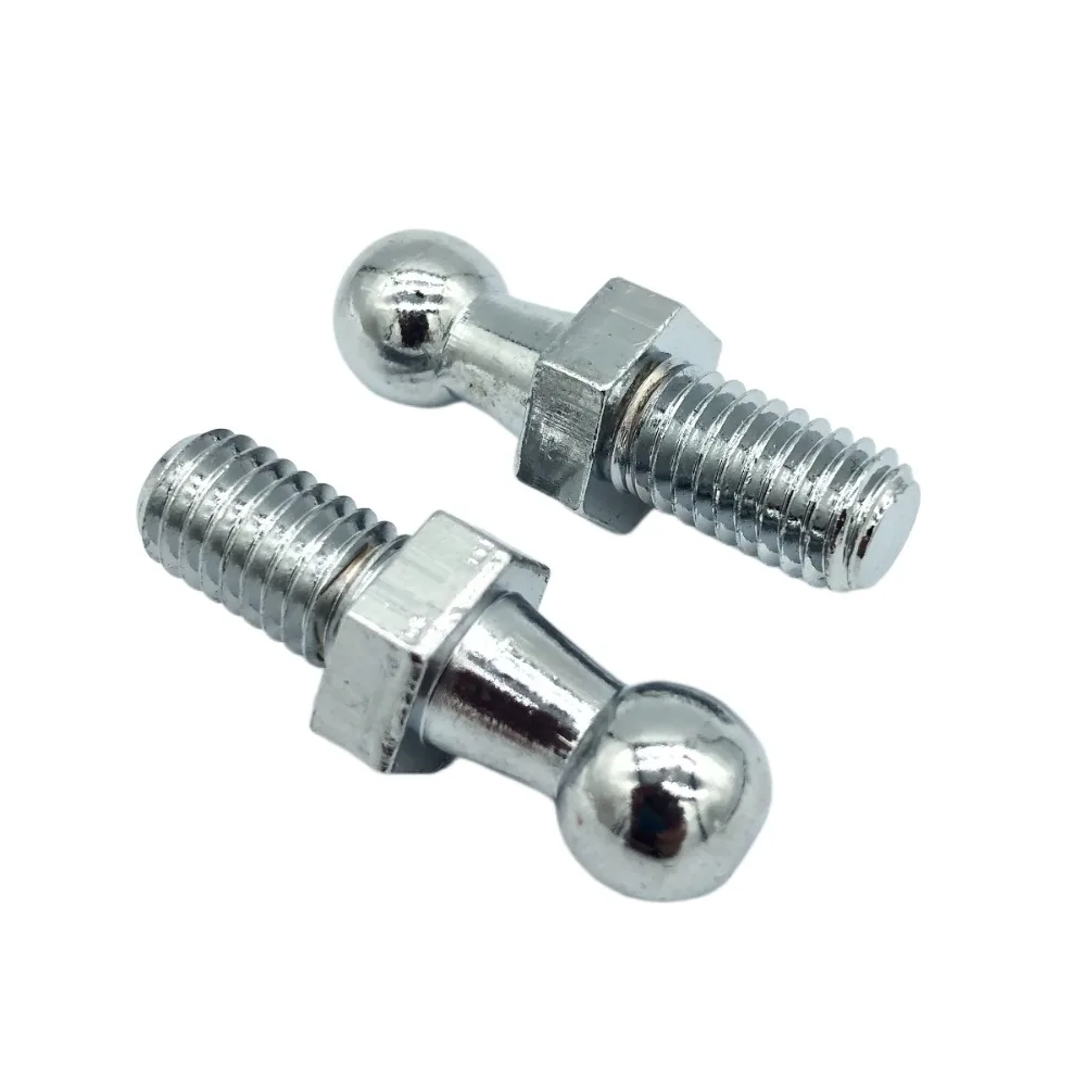 1pcs 10mm Boot Bonnet Gas Strut Universal M8/M6 End Fitting Spring Lift Supports