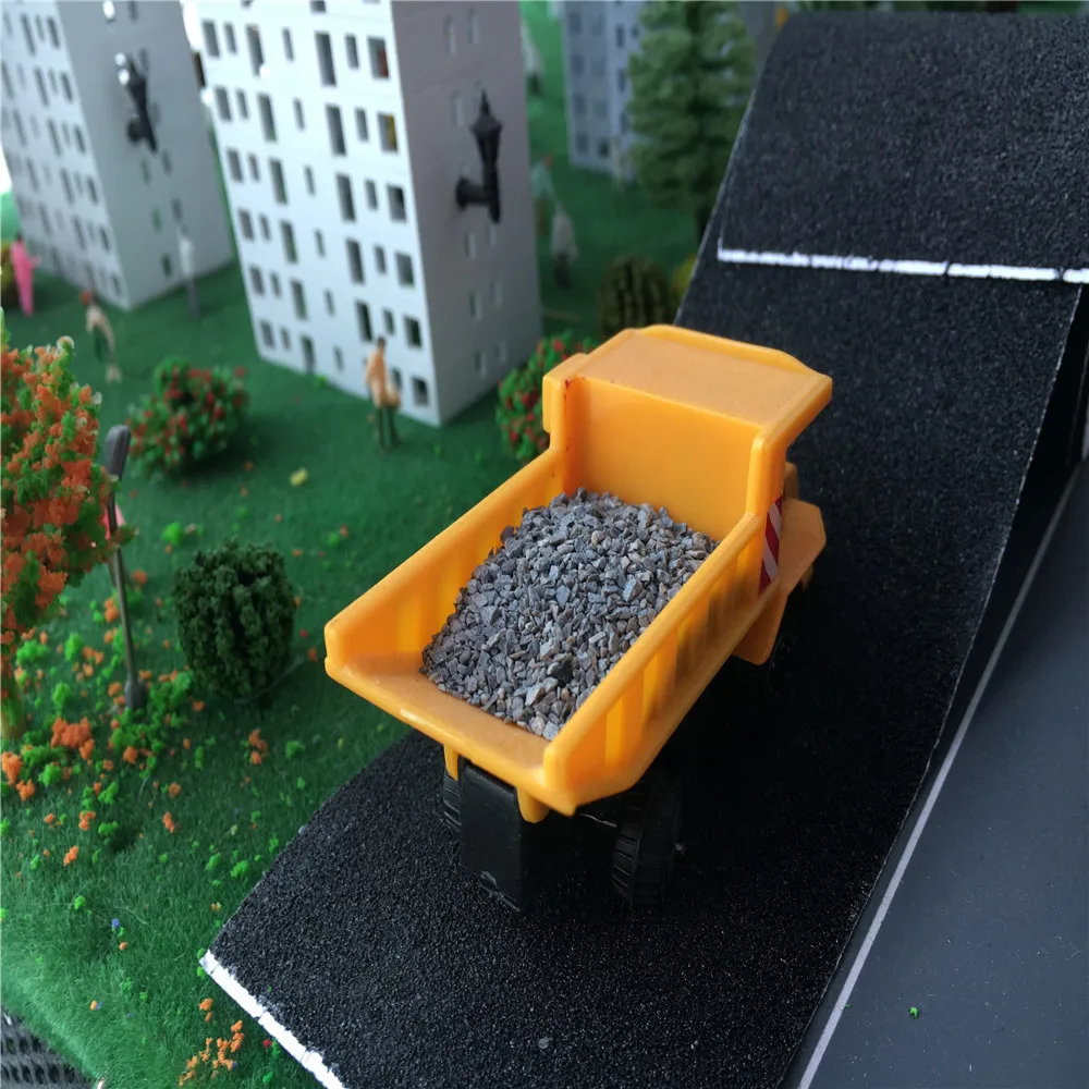 5 cm 10 cm graues Modelleisenbahn-Straßenband mit selbstklebendem Landschafts-Land-Diaroma-Layout auf der Rückseite – Detail 8