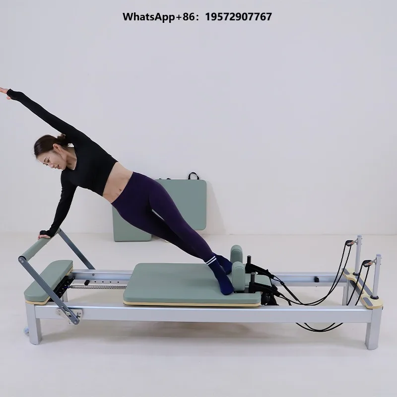 Certified Factory Manufacturer Aluminum Pilates Reformer Durable Pilates Core Bed Machine for Fitness Studio Pilates