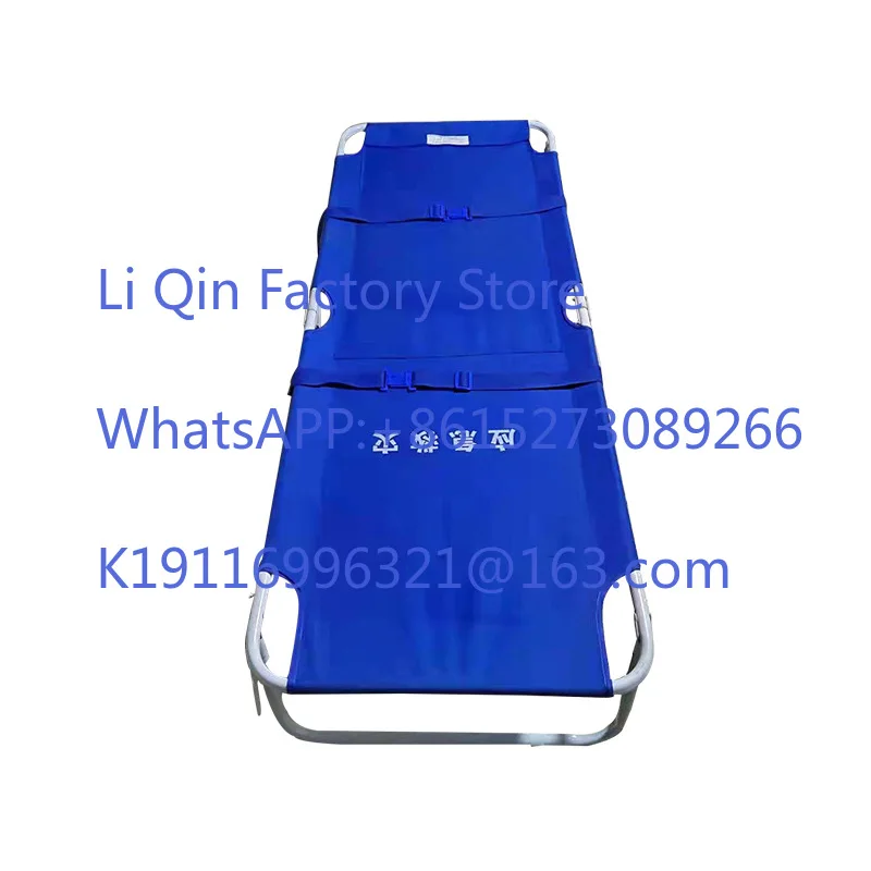 Outdoor civil emergency disaster relief stretcher Folding stretcher Hospital household emergency stretch-er Bed
