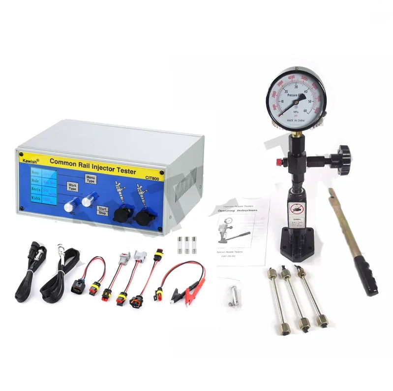 New Electronic Fuel Injection Common Rail Injector Tester Suitable for Bosch Denso Caterpillar Piezoelectric