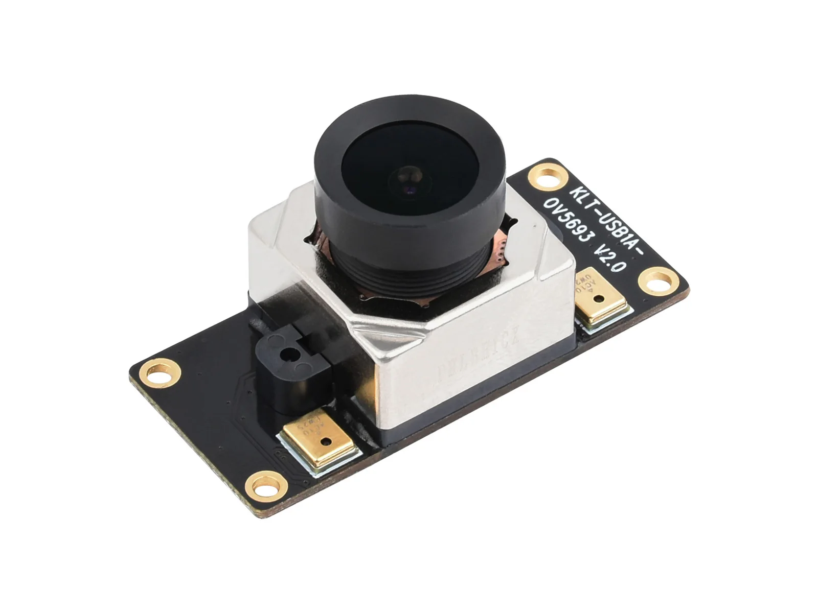 Waveshare OV5693 5MP USB Camera, Fixed-focus, Auto Focusing, M12 Camera Module, OV5693 Sensor, USB2.0 Port, Auto Focusing