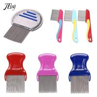 Stainless Steel Terminator Lice Comb Kids Hair Rid Headlice Super Density Teeth Remove Nits Comb Nit Free