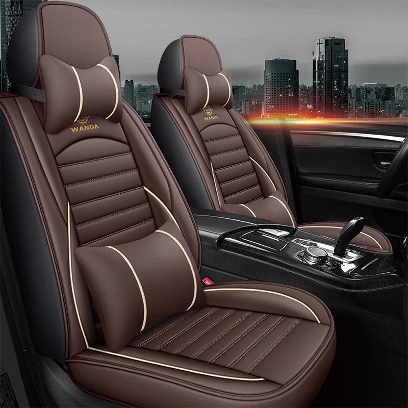 

Five Seat High Quality All Inclusive Car Leather Seat Cover For Lifan X60 X50 820 720 650 630 620 520 530 330 320 Auto Protector